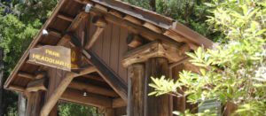 Park headquarters at Big Basin Redwoods State park