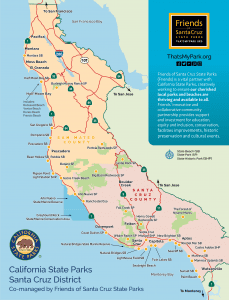 California State Parks districts map