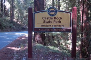 Castle Rock State Park, Western Boundary sign