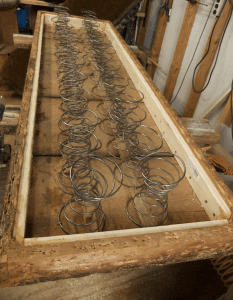 inside couch coils without their twine