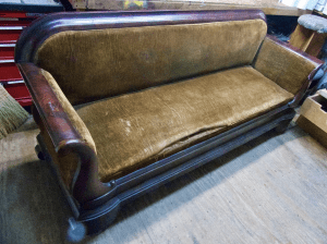 old, pre-restored castro couch