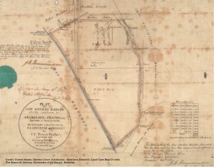 map of the Aptos Rancho public land
