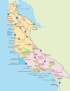 A Map of the Santa Cruz State Parks District