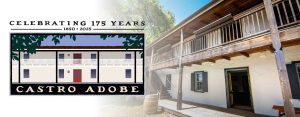 Castro adobe celebrating 175 years logo